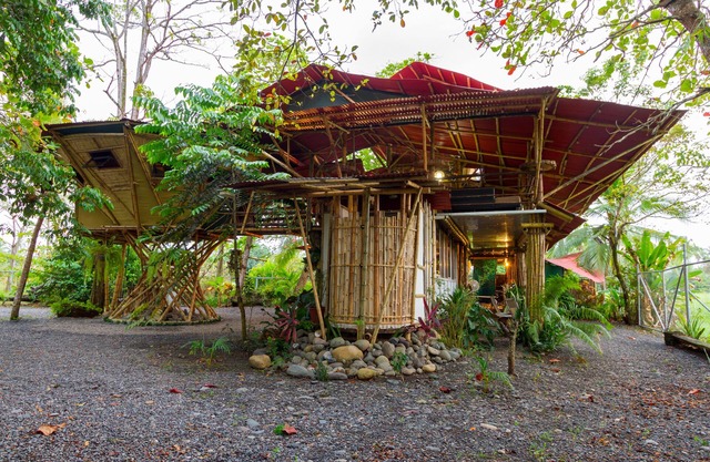 Bamboo Beach House Steps away from secluded beach