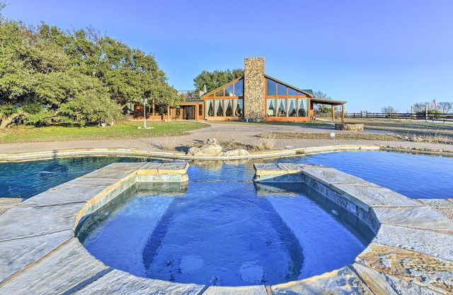 Banquet Hall & Pool: Expansive Forestburg Ranch!