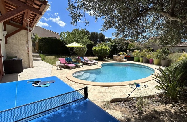 Bas de Villa - Marseille Château Gombert Avec Extérieur: Terrasse/jardin/piscine