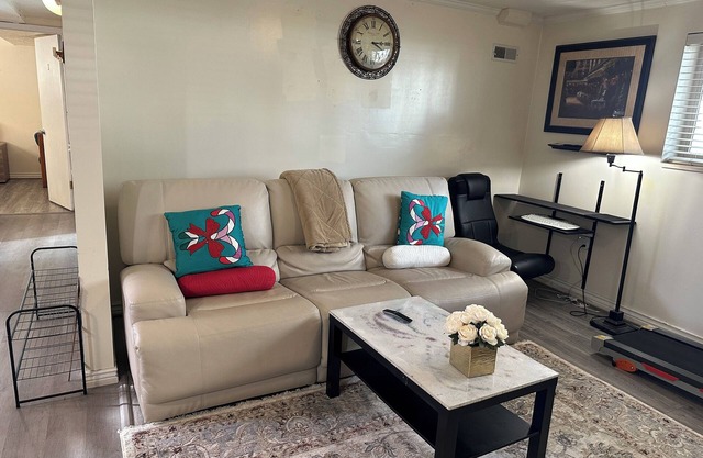 Basement 2-bedroom in Clearfield with WiFi and AC