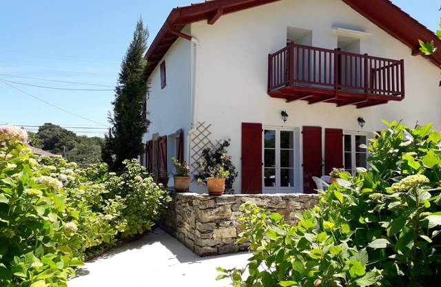Basque coast near St Jean de luz charming house, sea, mountains, traditions