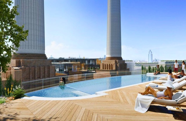Battersea Power Station Luxury Sky View @LuxuryLondonStays