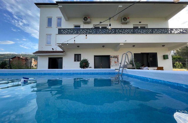 Baza Hostel Lodge: Part of Visit Albania Tour Operator, Swimming Pool