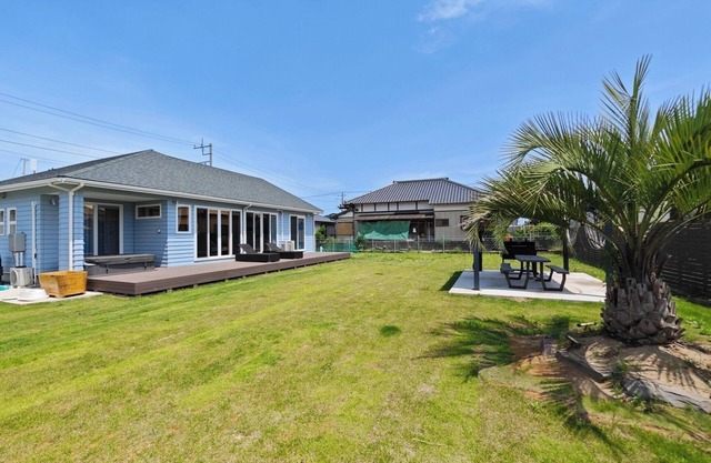BBQ outdoor jacuzzi natural grass garden 7 minu/Sambugun Chiba