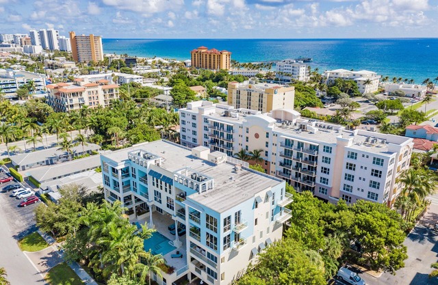 Beach Corner Penthouse Water Views on Both Sides Steps to Ocean