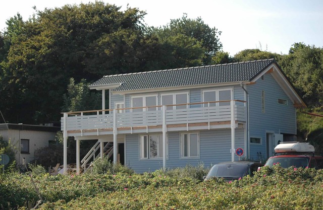 Beach house on the seafront in Eckernförde Bay