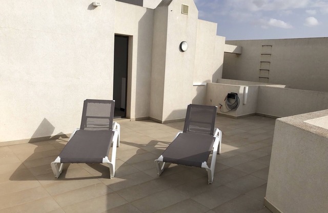 Beachfront apartment, with sea and pool view, in El Cotillo, Fuerteventura