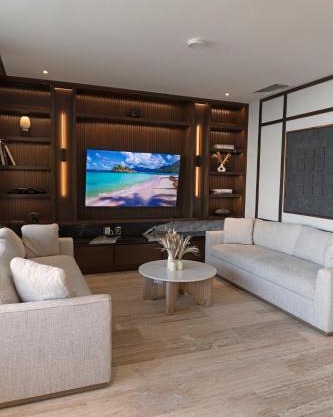 Beachfront apartment