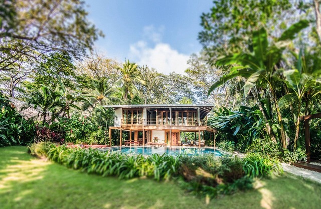 Beachfront House in Playa Hermosa Private Pool and Yoga Shala