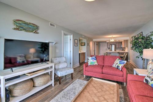Beachfront Nags Head Condo with Private Balcony!