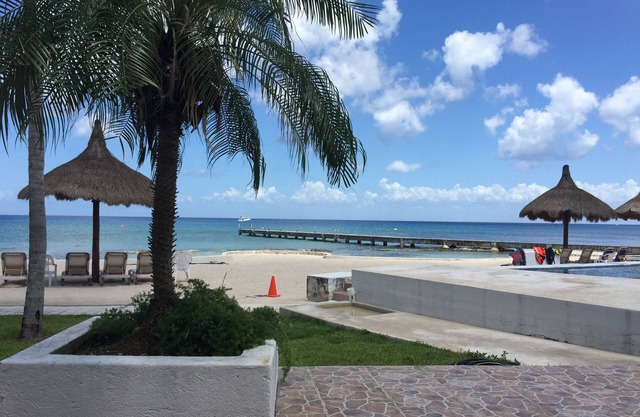 Beachfront Property With Pool