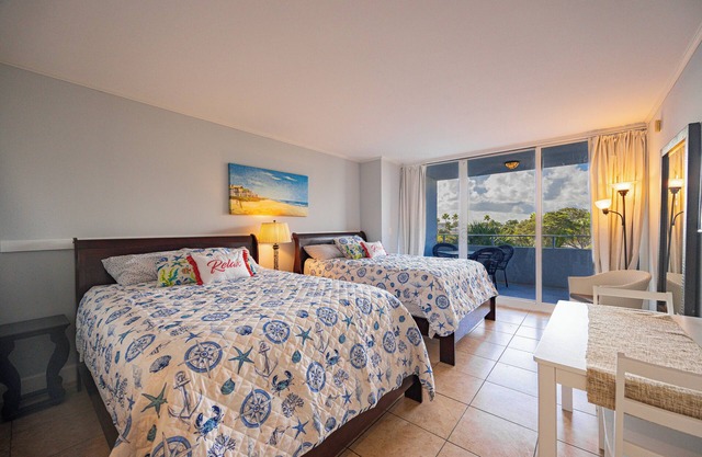 Beachfront Resort Condo Balcony