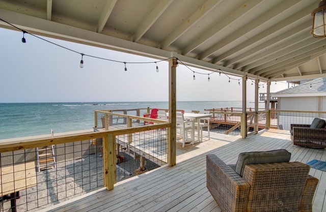 Beachfront Scituate Home w/Beautiful Ocean View