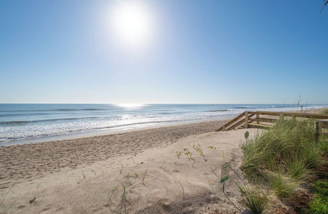Beachfront Vacation Rental, Beautiful Views from the 1st story.