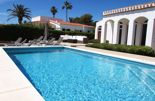 Beachfront Villa In Santo Tomas, Menorca, Balearic Islands