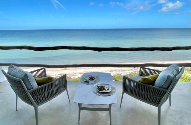 Beautiful beachfront apartment