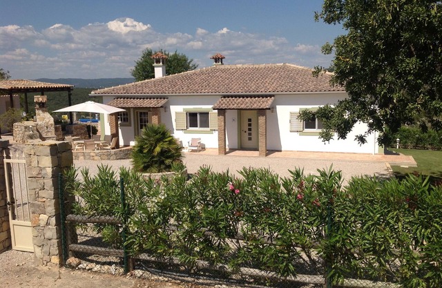 Beautiful detached villa with pool, gardens and wonderful views