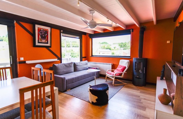 Beautiful flat with large garden