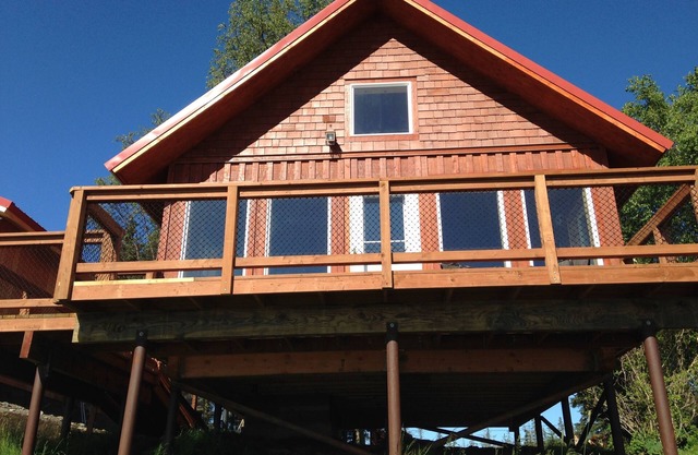 Beautiful Homer Beachside Cabins with room to park your boat