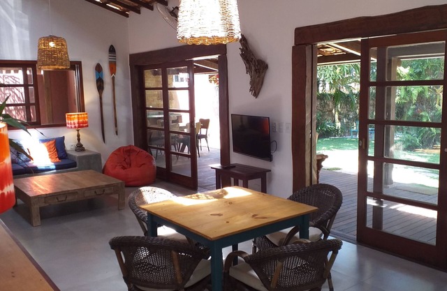 Beautiful house in the village of Barra Grande in a charming street 20m from the sea with 5 suites