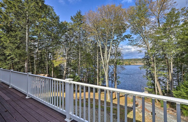 Beautiful Lakefront Retreat w/Deck & Views!