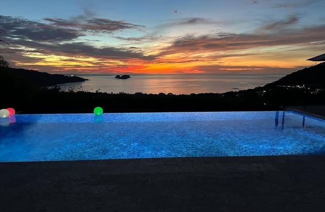 Beautiful modern style home with panoramic ocean view