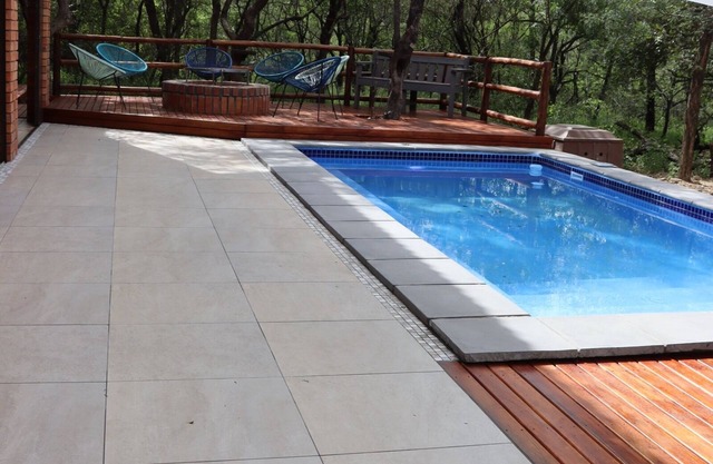 Beautiful modern home in the African bush, next to the Kruger National Park.