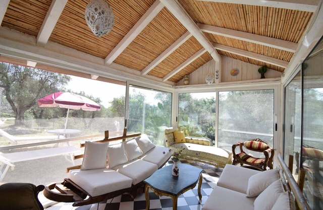 Beautiful private villa for 4 guests with WIFI, A/C, TV, patio and panoramic view