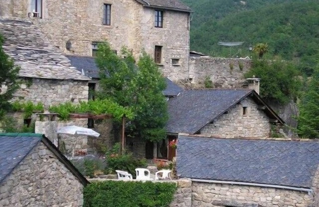 beautiful village house in cantobre in the aveyron
