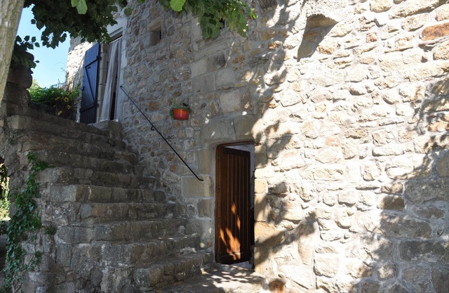 beautifully situated authentic holiday home in natural stone with small pool