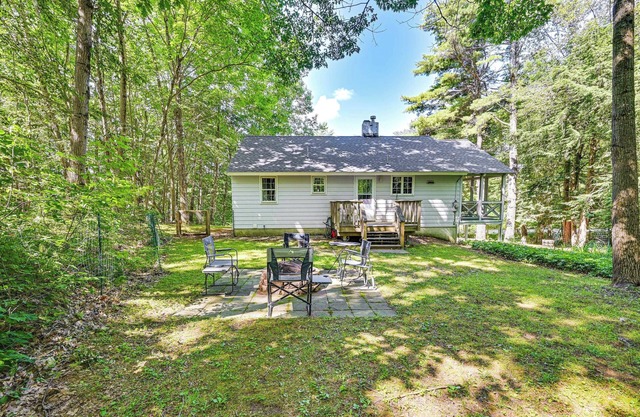Becket Home w/3-Season Porch: Walk to Lake Access