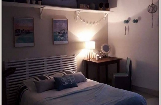 Bed and breakfast on the sea air .