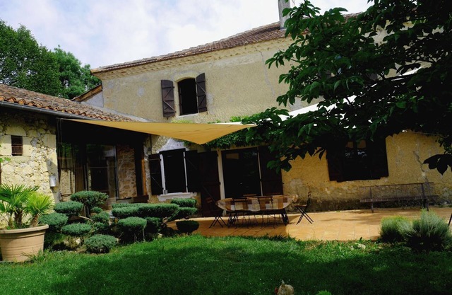 Belle Demeure Gersoise en Pierre : Ambiance Tranquillité et Fraicheur