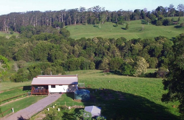 Bellthorpe Stays - Whipbird Cabin: nature's favourite place, pooches allowed.