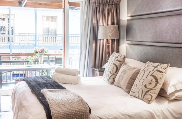 Best location in Stellenbosch. Enjoy the vibe from your very spacious balcony.