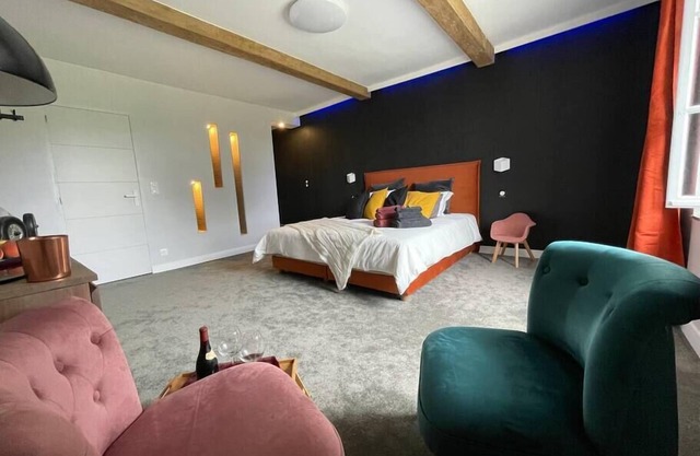 Between velvet and delicacy., Chambre d'hôte avec lit king size