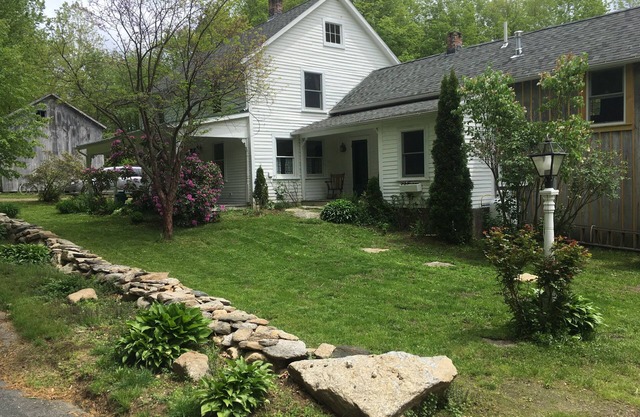 Big farmhouse in the foothills of the Berkshires