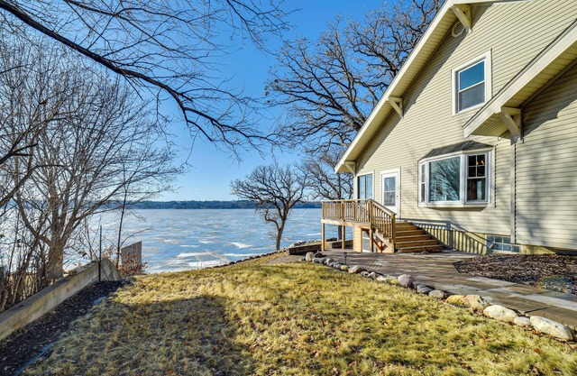 Big Stone Lake Access: Home w/Private Beach