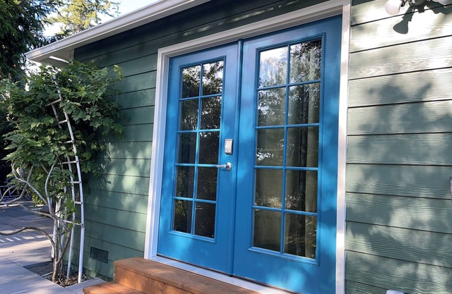 Blue Door at Lake Serene