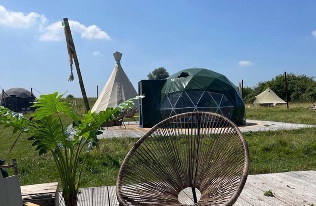Book your own mini Dome on an island now! In the middle of nature.