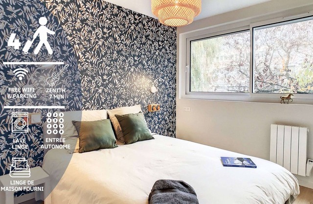 Brand new Ancely apartment with aero decor - free parking - Near Blagnac