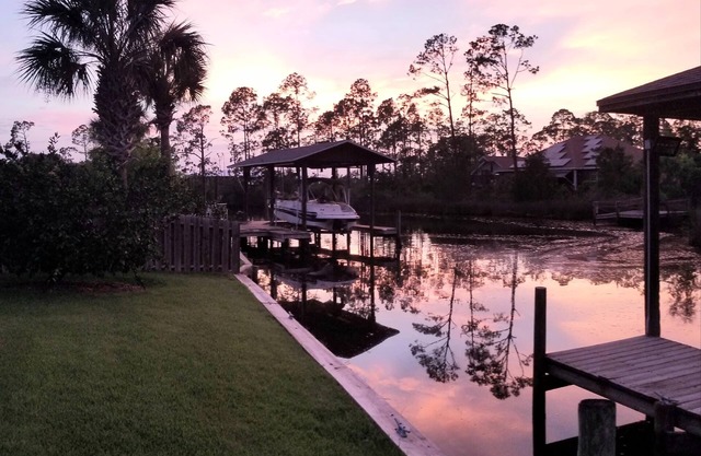 Brand new furniture water front home with Boat dock and RV parking with hook up!
