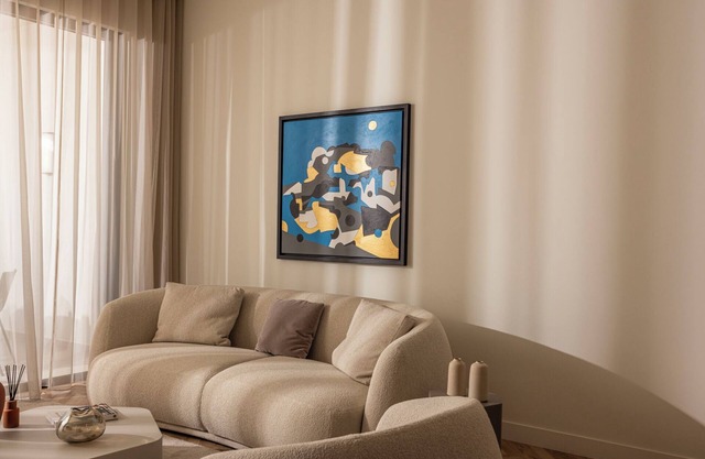 Brand new two-bedroom apartment located in a serene residential area.
