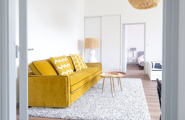 Bright apartment ideally located in the center of Angers