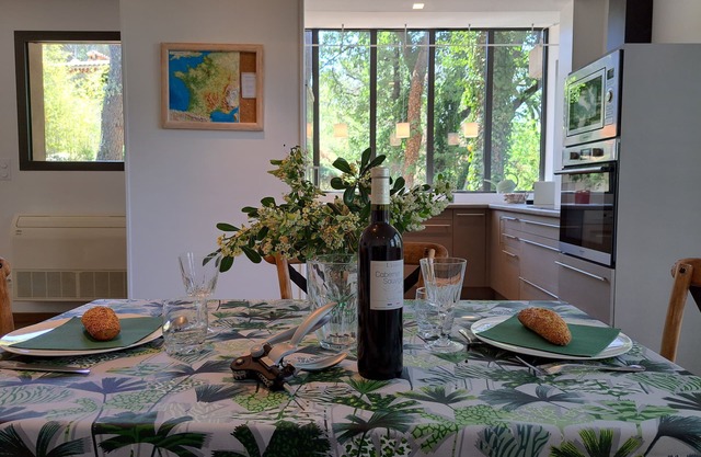 Bright accommodation in the woods with terrace