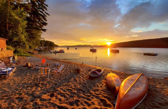 Brown's Beach at Schroon Lake