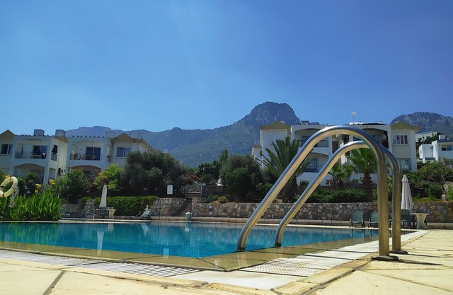 Bufavento village home mountain and sea view with a big commnual swimming pool.