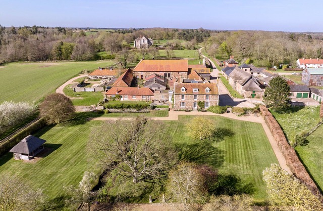Butley Priory Farmhouse, a magnificent property offering a truly special setting