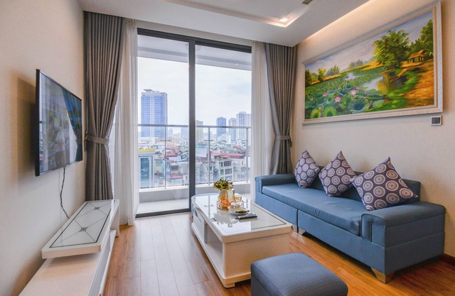 căn hộ 2 phòng ngủ ấm áp tại vinhomes metropolis