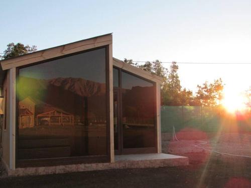 Cabaña con tinaja privada